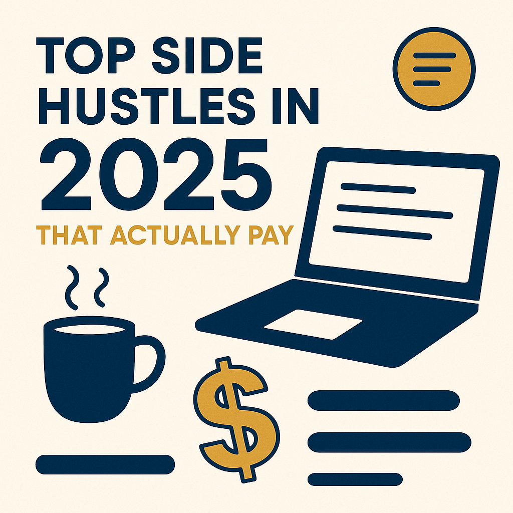 Top Side Hustles in 2025 That Actually Pay - 北美指南-北美指南