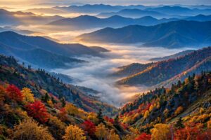 大烟雾山国家公园秋季赏枫全攻略:最佳观赏点、行程规划与住宿交通-北美指南