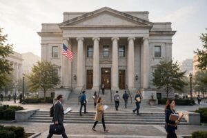 美国联邦政府停摆期间移民服务还正常吗:USCIS、签证面谈与入境影响全梳理-北美指南